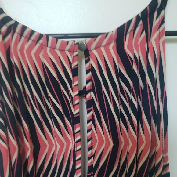 Banana Republic Pink and Black Halter Maxi Dress - Picture 6 of 7